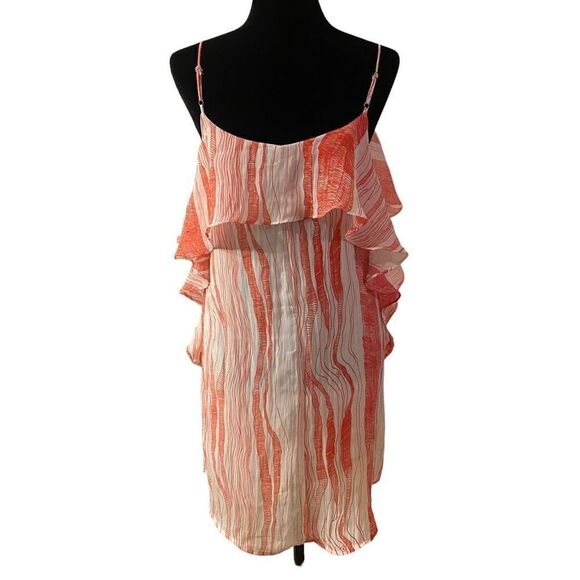 Charlie O by Kinnucan’s Sleeveless Sheath Ruufled Dress‎ - Picture 4 of 10